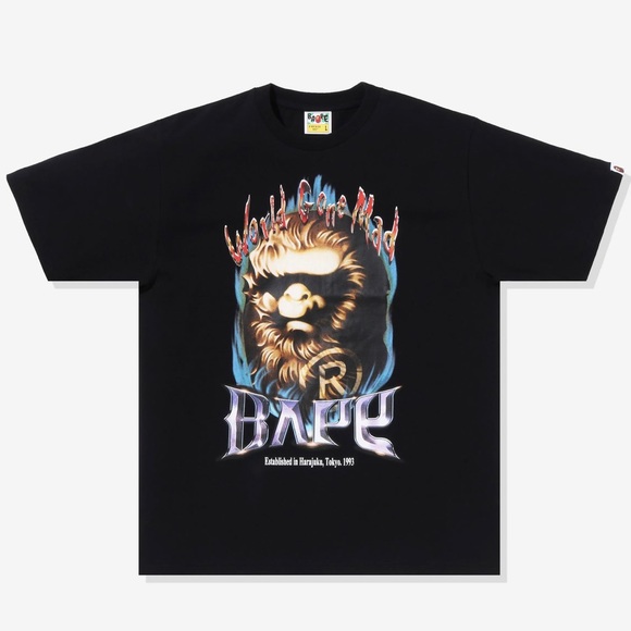 BAPE Graphic T-Shirt, Black 🖤 - Picture 1 of 2